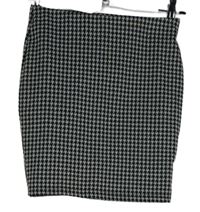 Dámská bílo-černá vzorovaná minisukně Primark 