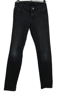 Dámské černé skinny rifle C&A