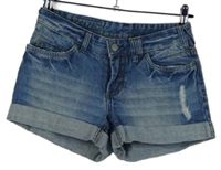 Dámské světlemodré riflové kraťasy s prošoupáním Vero Moda 