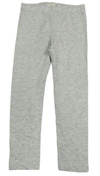 Světlešedé legíny H&M