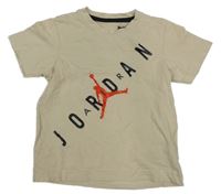 Béžové tričko JORDAN AIR 