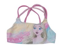 Růžovo-modrá plavková lambáda s Elsou H&M