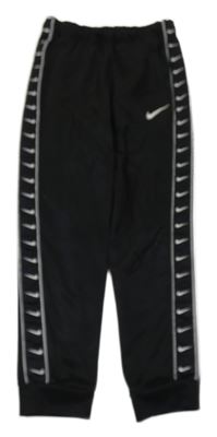 Černé sportovní tepláky s logem Nike