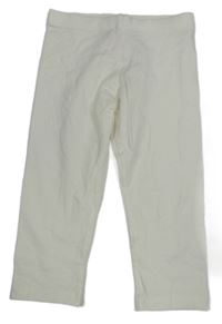 Bílé capri legíny F&F
