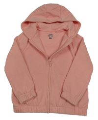 Lososová propínací mikina s kapucí F&F