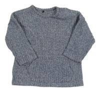 Tmavomodré melírované triko George