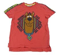 Korálové tričko se Scoobym 