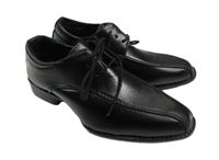 Černé koženkové slavnostní boty Alizéa vel. 32