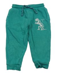 Zelené tepláky s dinosaurem George 