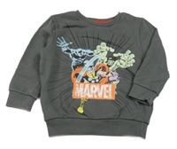 Šedá mikina s hrdiny George 