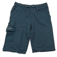 Tmavomodré teplákové kraťasy s kapsou LC Waikiki