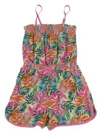 Barevný vzorovaný letní overal Moonson 