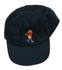 Tmavomodrá plátěná kšiltovka s mravencem 