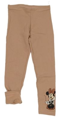 Pudrové teplákové legíny s Minnie C&A