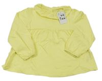 Nové - žluté triko s volánkem TEX