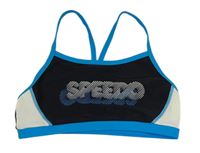 Černo-bílá plavková lambáda s nápisem Speedo
