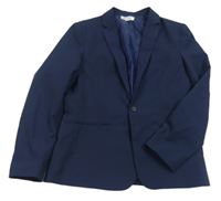 Tmavomodré slavnostní sako H&M