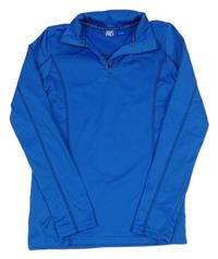 Modrá thermo mikina Crivit