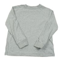 Šedé melírované triko Next