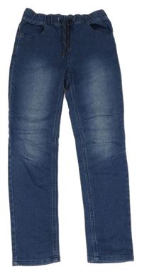 Modré teplákové rifle Yigga