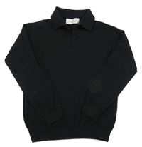 Černý polo svetr H&M