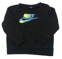 Černá mikina s logem Nike