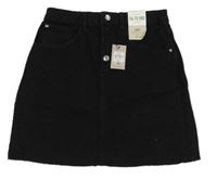 Nové - černá riflová sukně Primark