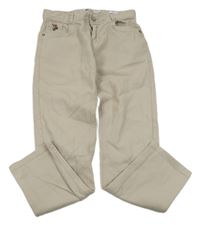 Béžové plátěné kalhoty U.S. POLO ASSN