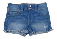 Modré riflové kraťasy H&M