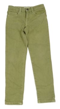 Zelené skinny rifle Zara