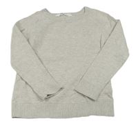Béžový žebrovaný svetr H&M