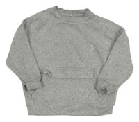 Světlešedý melírovaný svetr zn. George