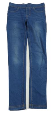Modré džegíny H&M