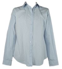 Pánská světlemodrá vzorovaná košile SMOG 