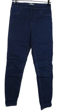 Dámské tmavomodré džegíny M&S