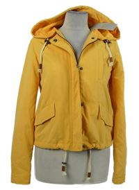 Nové - Dámská okrová šusťáková jarní bunda s kapucí Only 