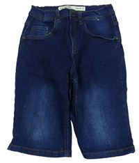 Tmavomodré skinny riflové kraťasy Denim Co.