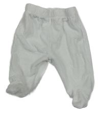 Bílé sametové polodupky s hvězdami Smile