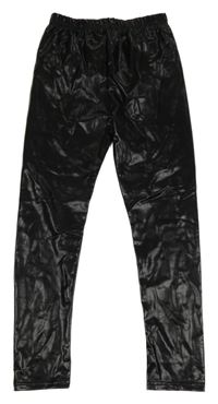 Černé potažené legíny 