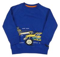 Modrá mikina s auty F&F