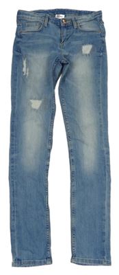 Modré skinny rifle Denim Co.