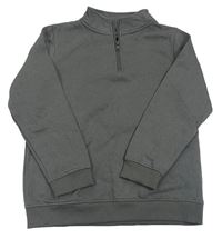 Tmavošedá mikina se stojáčkem Primark