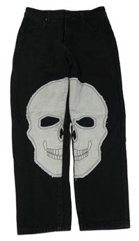 Černé rifle s lebkou Yeet