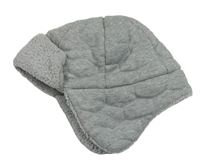 Šedá bavlněná zateplená beranice F&F