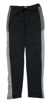 Černo-šedé sportovní legíny Shein