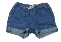 Modré lehké riflové kraťasy s kapsami GAP