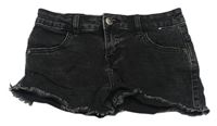 Černé riflové kraťasy Denim Co.