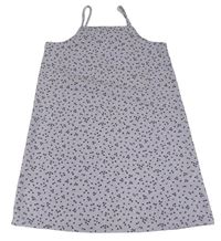 Světlefialové šaty s kytičkami H&M