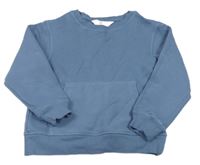 Modrá mikina s klokankou H&M