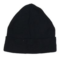 Tmavomodrá pletená čepice H&M